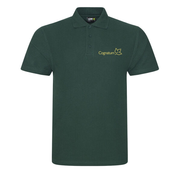 Pique Polo Shirt - Bottle Green Thumbnail