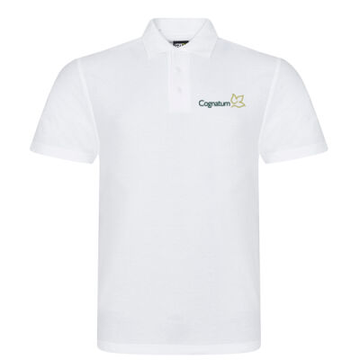 Pique Polo Shirt - White Thumbnail