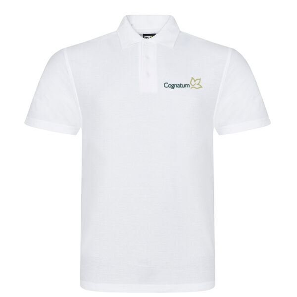Pique Polo Shirt - White Thumbnail