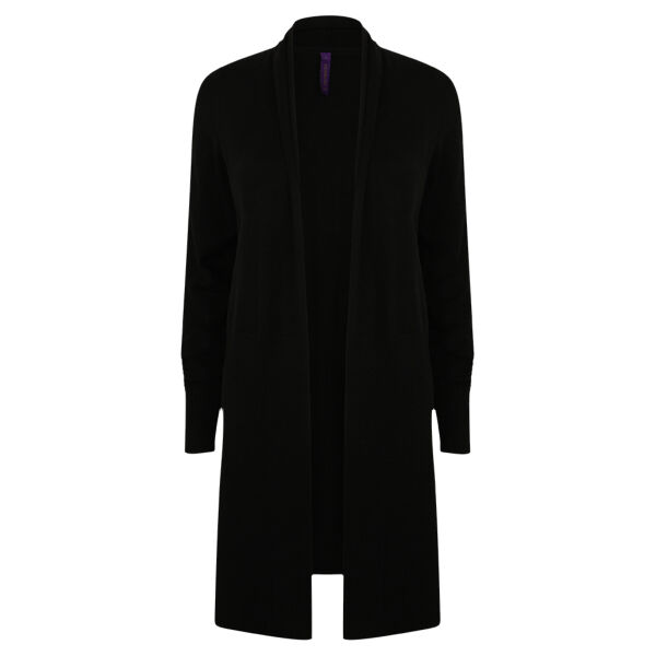 Ladies Longline Open Cardigan Thumbnail